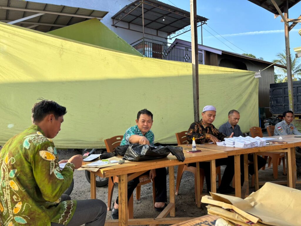 Rajudinnor Terpilih Sebagai Ketua RT 001 Desa Paliat, Menang Telak Dalam Pemilihan Yang Berlangsung Aman Dan Lancar